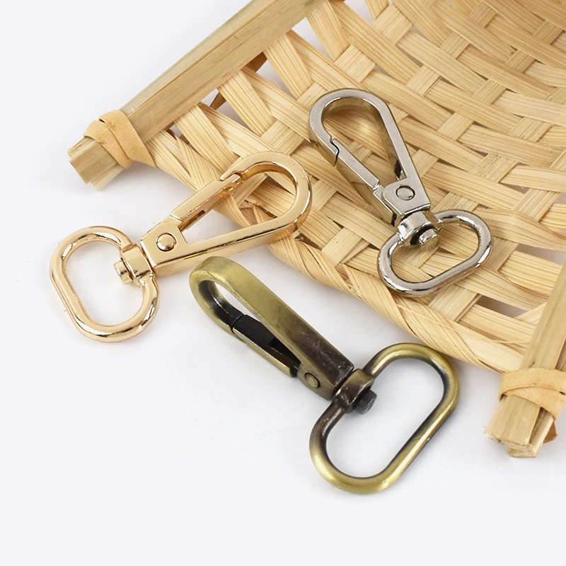 Meetee F4-1 16-50mm Alloy Dog Buckle Backpack Shoulder Strap Rotating Hook Buckle Women's Bags Chain Swivel Clasp Snap Buckles