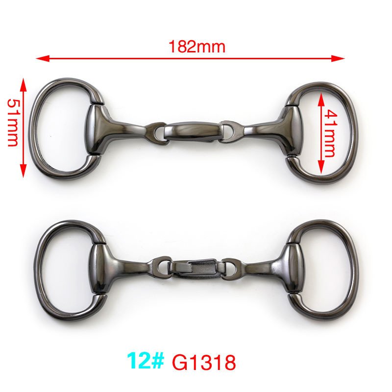 Metal Clip Buckles DIY Decorative Shoe & Garment Buckles for Belts & Bags Hardware Accessories