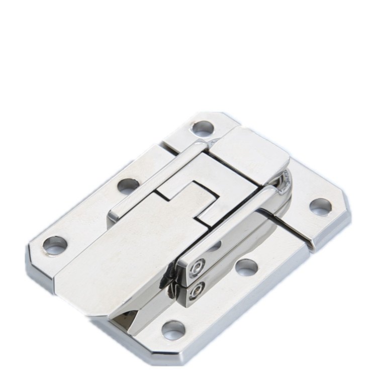 High Quality Personnalised Hasp Lock Catch Handbag Buckle Gold Silver Metal Colour Bag Hardware Wooden Box Latch