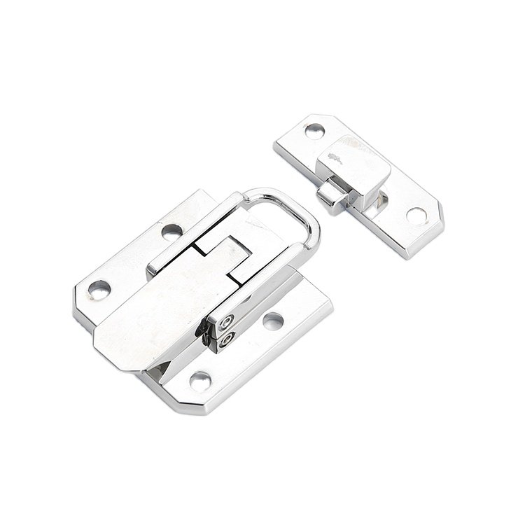 High Quality Personnalised Hasp Lock Catch Handbag Buckle Gold Silver Metal Colour Bag Hardware Wooden Box Latch