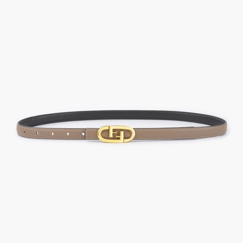 New Design Double F Fashion Casual Buckle Leather Belt Fashion Real Leather Belts For Women