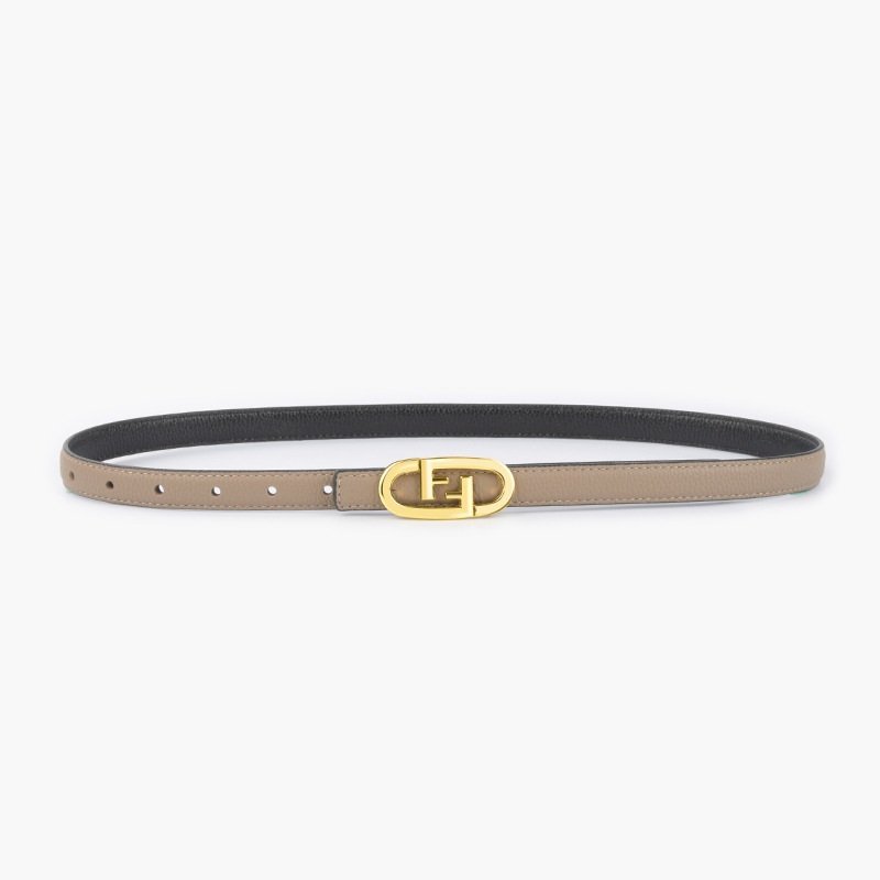 New Design Double F Fashion Casual Buckle Leather Belt Fashion Real Leather Belts For Women