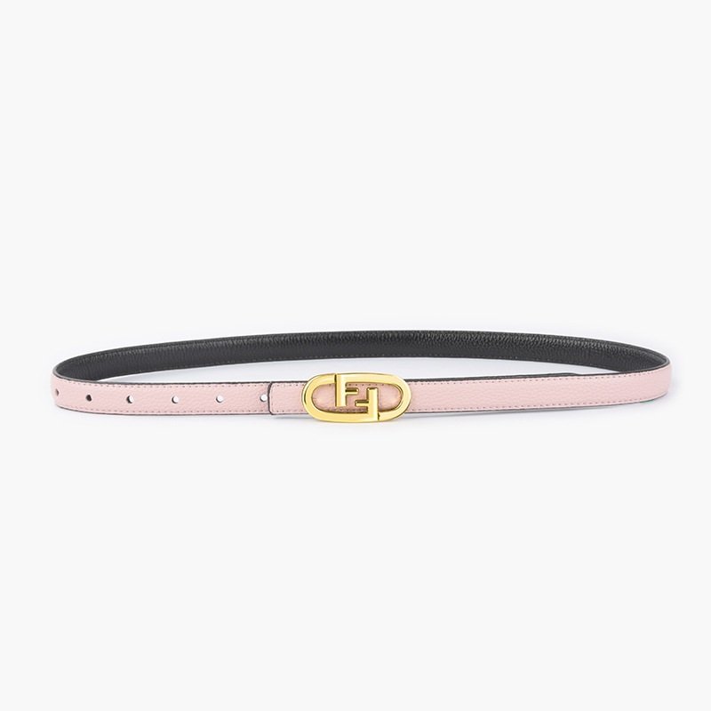 New Design Double F Fashion Casual Buckle Leather Belt Fashion Real Leather Belts For Women