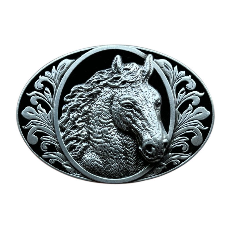 Belt Buckle Custom Manufacturer 3D Gold Brass Emboss Luxury Cowboy Men Western Logo Metal Custom Belt Buckle For Men