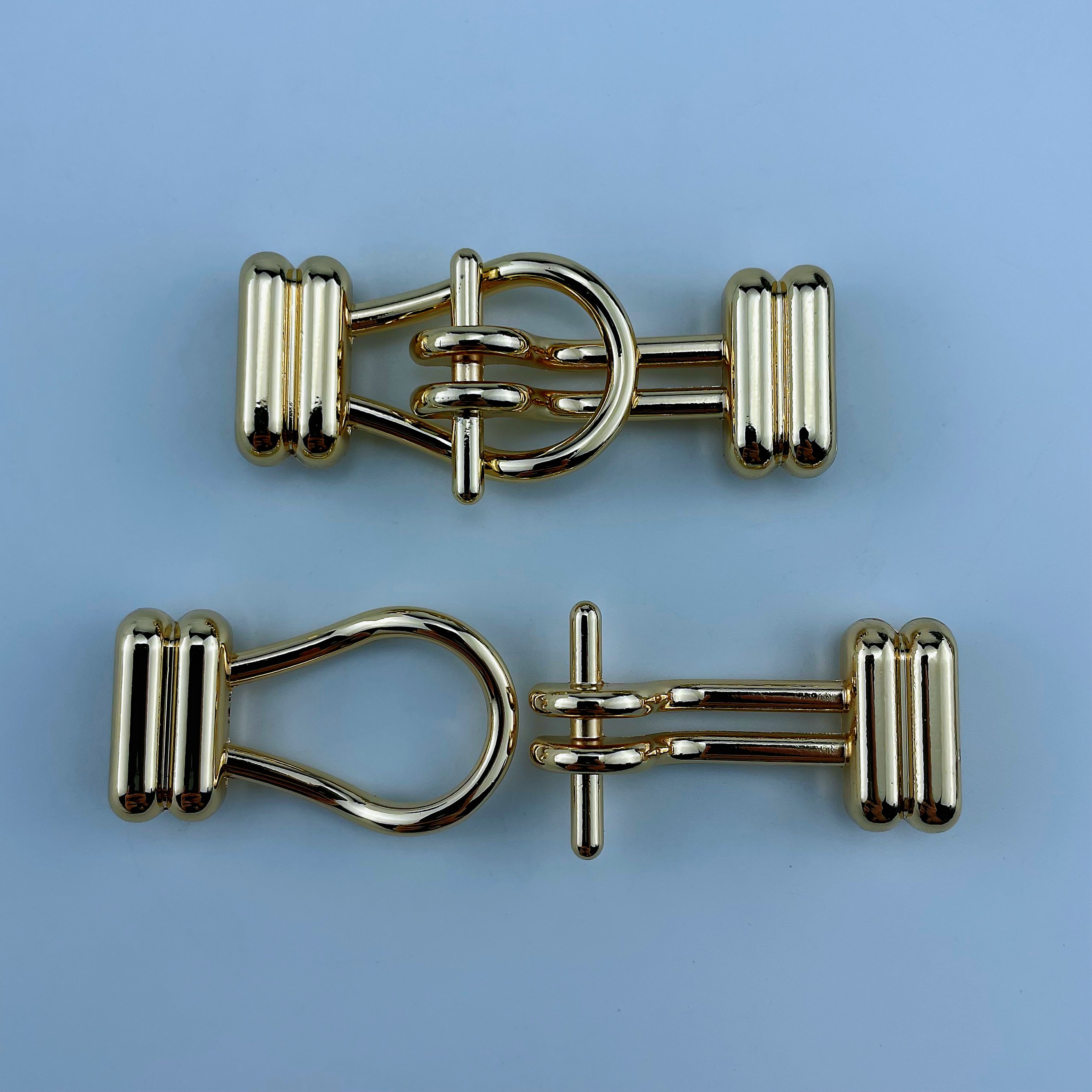 Metal Buckle Rings Frog Clip Adjustable Belt Buckles Bikini Connectors Plastic Buckle Clip Trimming and Sewing Accessories