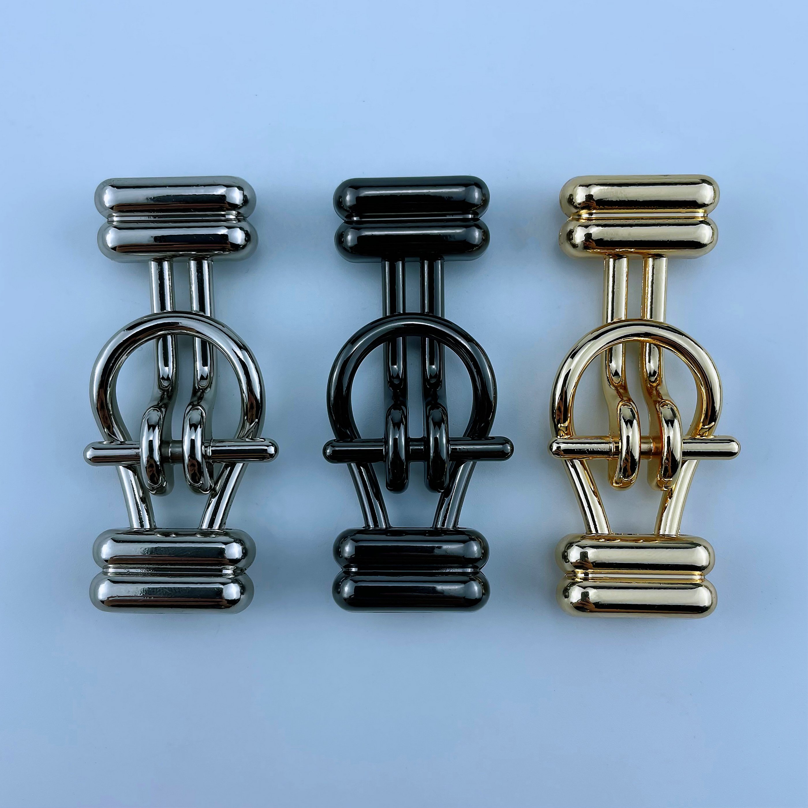 Metal Buckle Rings Frog Clip Adjustable Belt Buckles Bikini Connectors Plastic Buckle Clip Trimming and Sewing Accessories