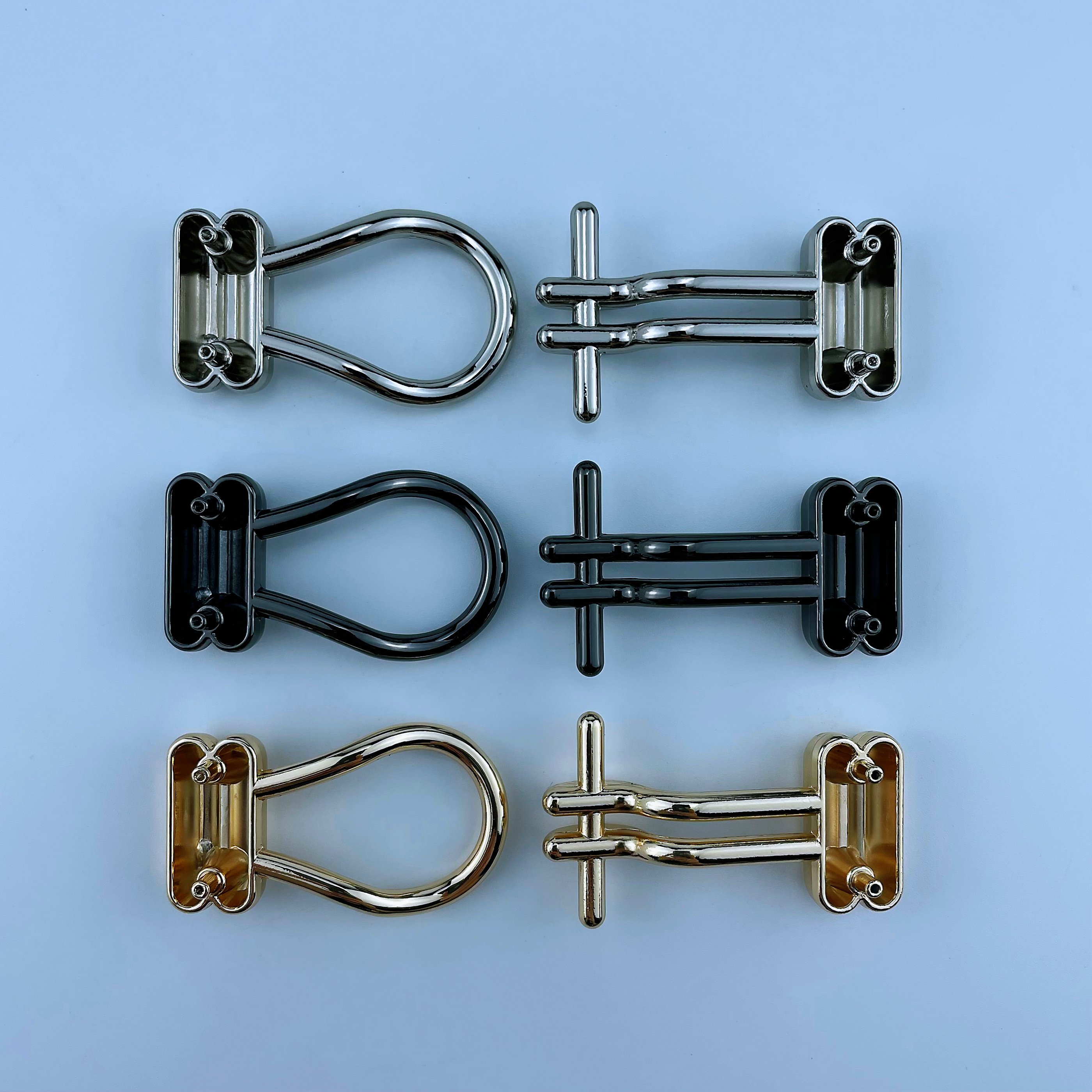 Metal Buckle Rings Frog Clip Adjustable Belt Buckles Bikini Connectors Plastic Buckle Clip Trimming and Sewing Accessories
