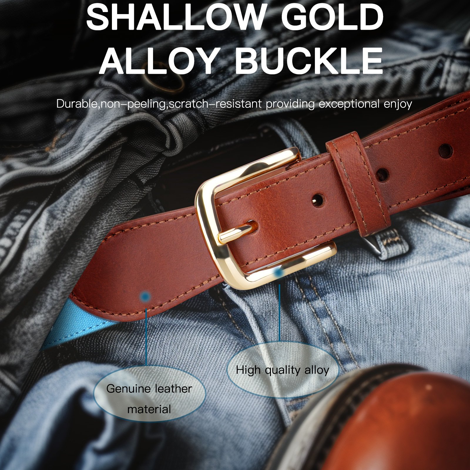 Eagles design men's blue pin buckle Casual Canvas needlepoint Embroidery genuine leather belts