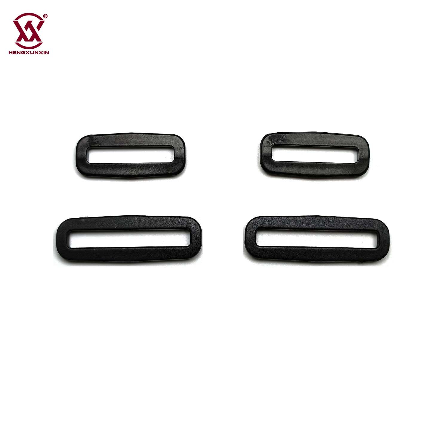 Plastic Glide Loops Square Ring Adjustable 38mm 51mm Webbing Slide Plastic Buckle for Bags Strap Belt Accessories