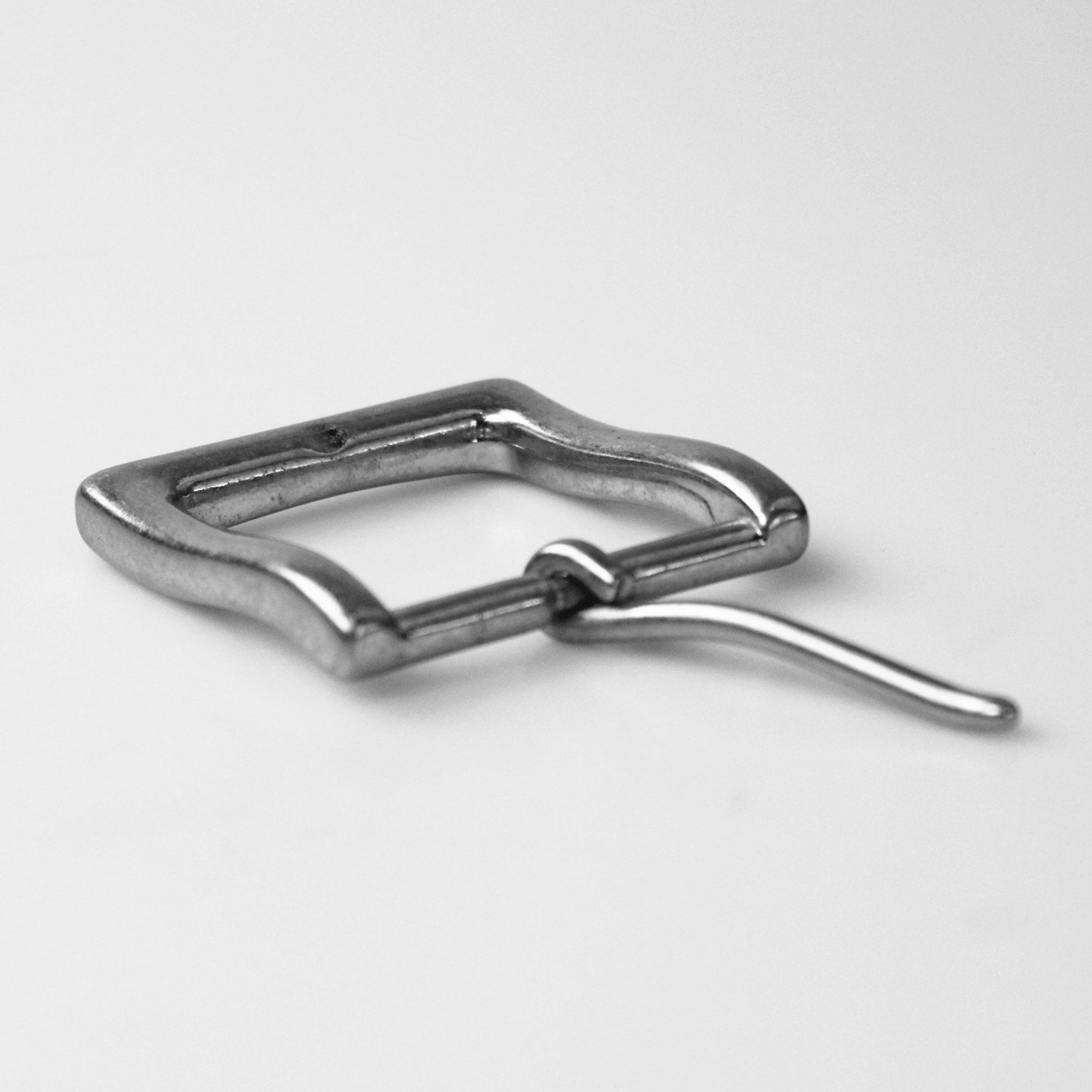 Hot selling 38MM single pin Antique Nickle belt buckle ZINC ALLOY metal belt buckle for men