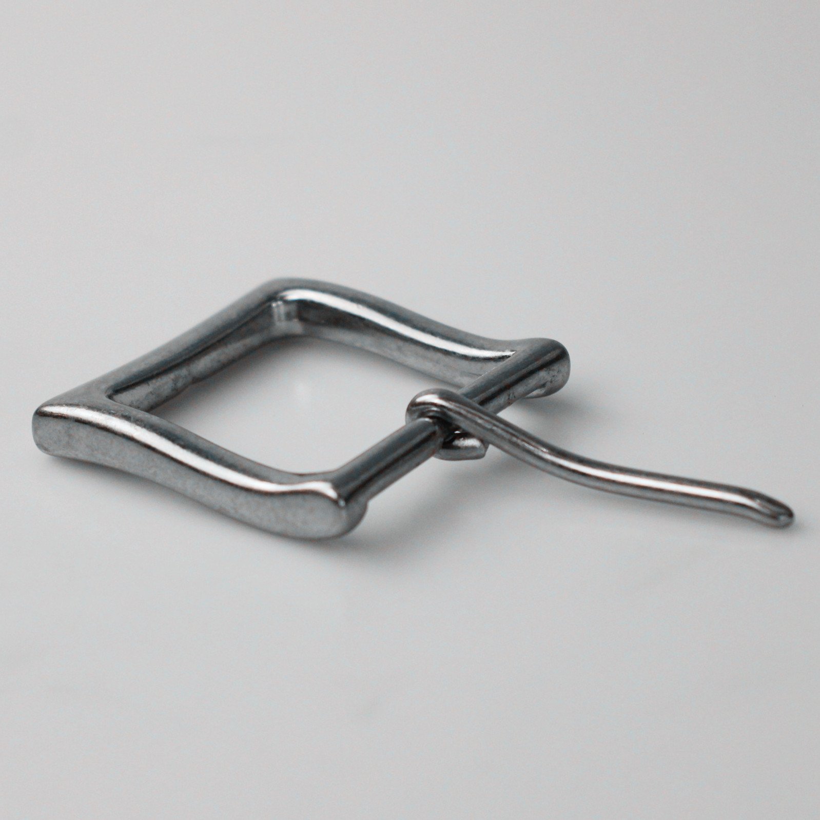 Hot selling 38MM single pin Antique Nickle belt buckle ZINC ALLOY metal belt buckle for men