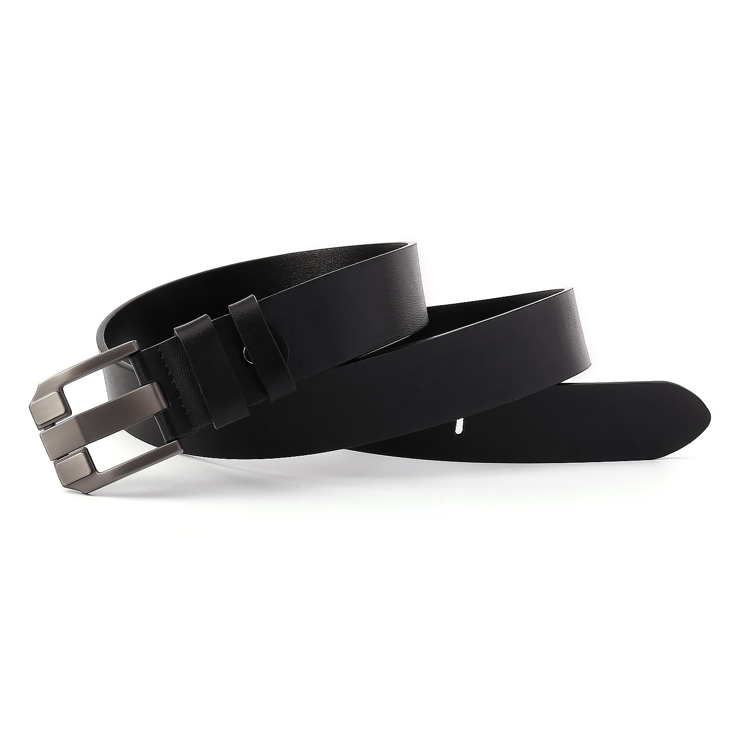 Customizable logo leather belt high-quality durable men's pin buckle belt wholesale cheap price belt men