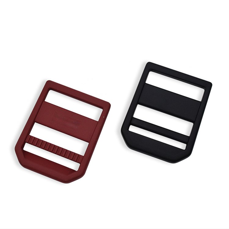 3 Hole Hardware Flat Metal Slide Buckle Belt Glide Adjustable Metal Alloy Slider Buckle