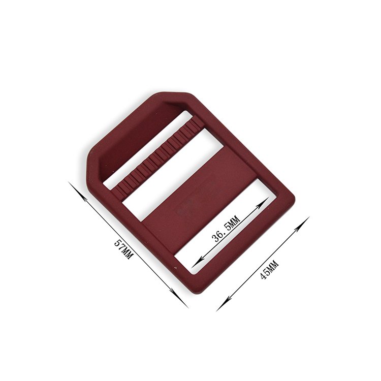 3 Hole Hardware Flat Metal Slide Buckle Belt Glide Adjustable Metal Alloy Slider Buckle