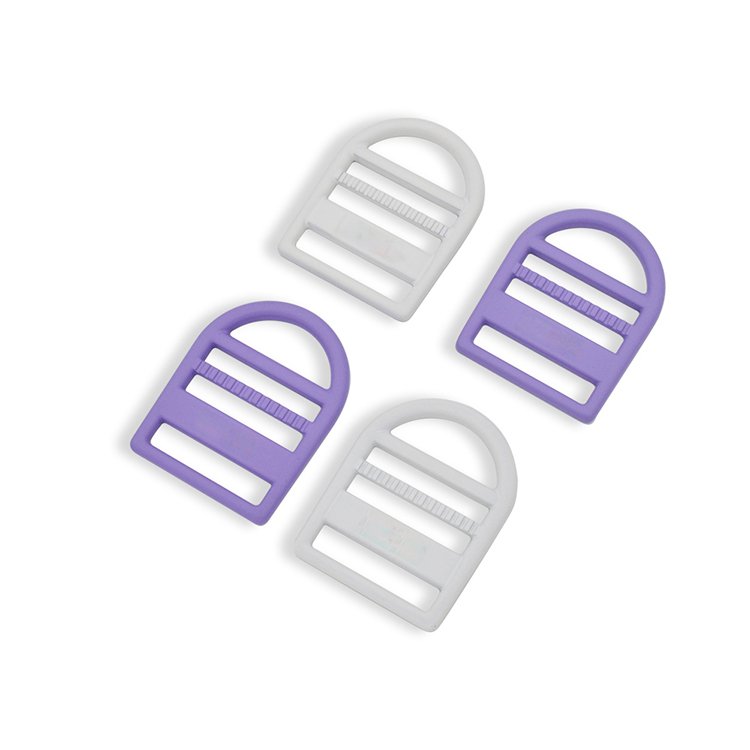 3 Hole Hardware Flat Metal Slide Buckle Belt Glide Adjustable Metal Alloy Slider Buckle