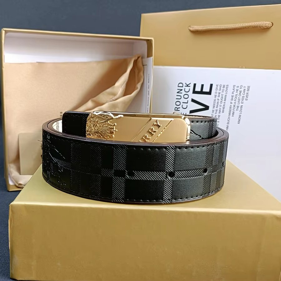 High Quality Strap Belts Automatic Buckle luxury genuine leather belt designer belts men