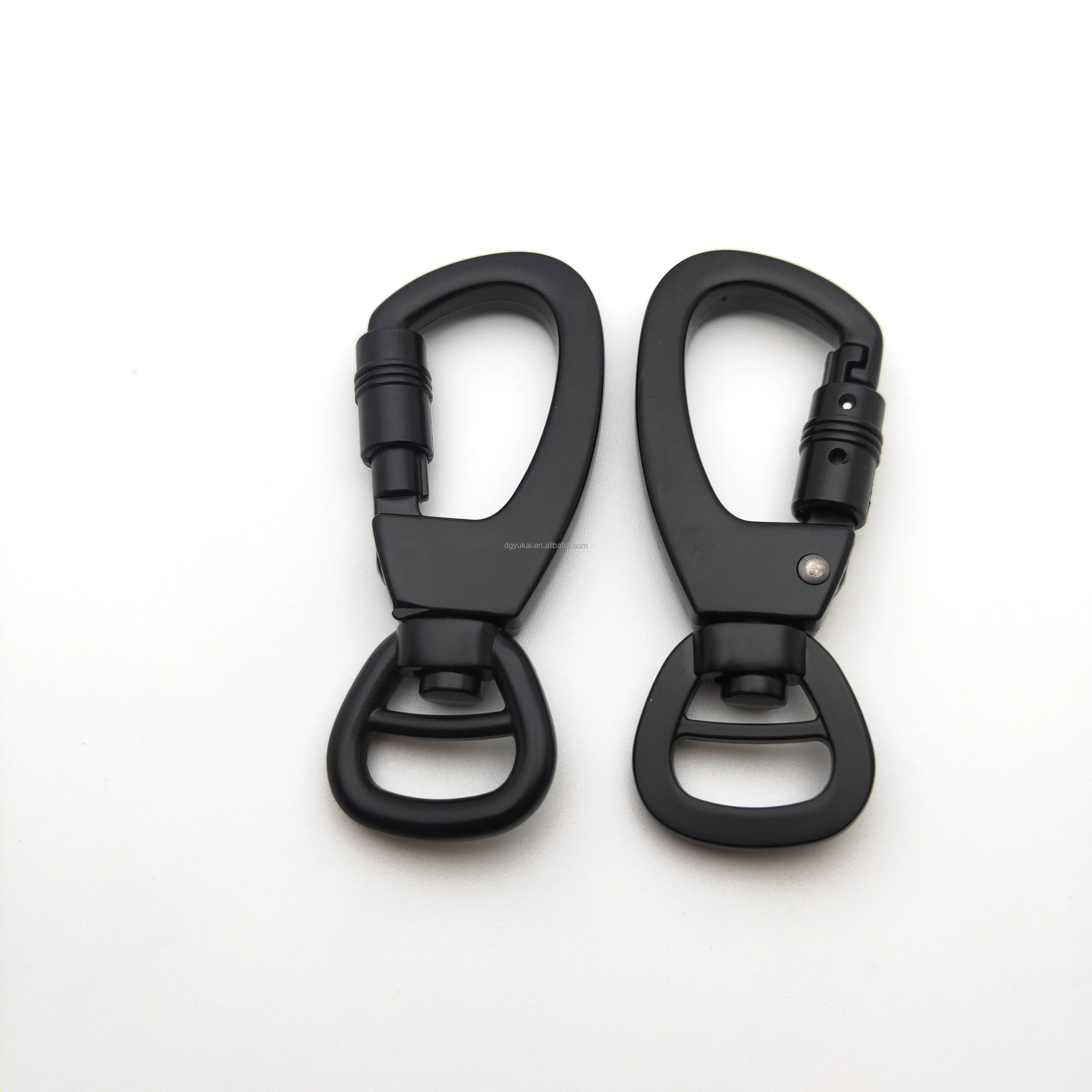 New product with lock metal dog collar leash swivel snap hook buckle for pet leash