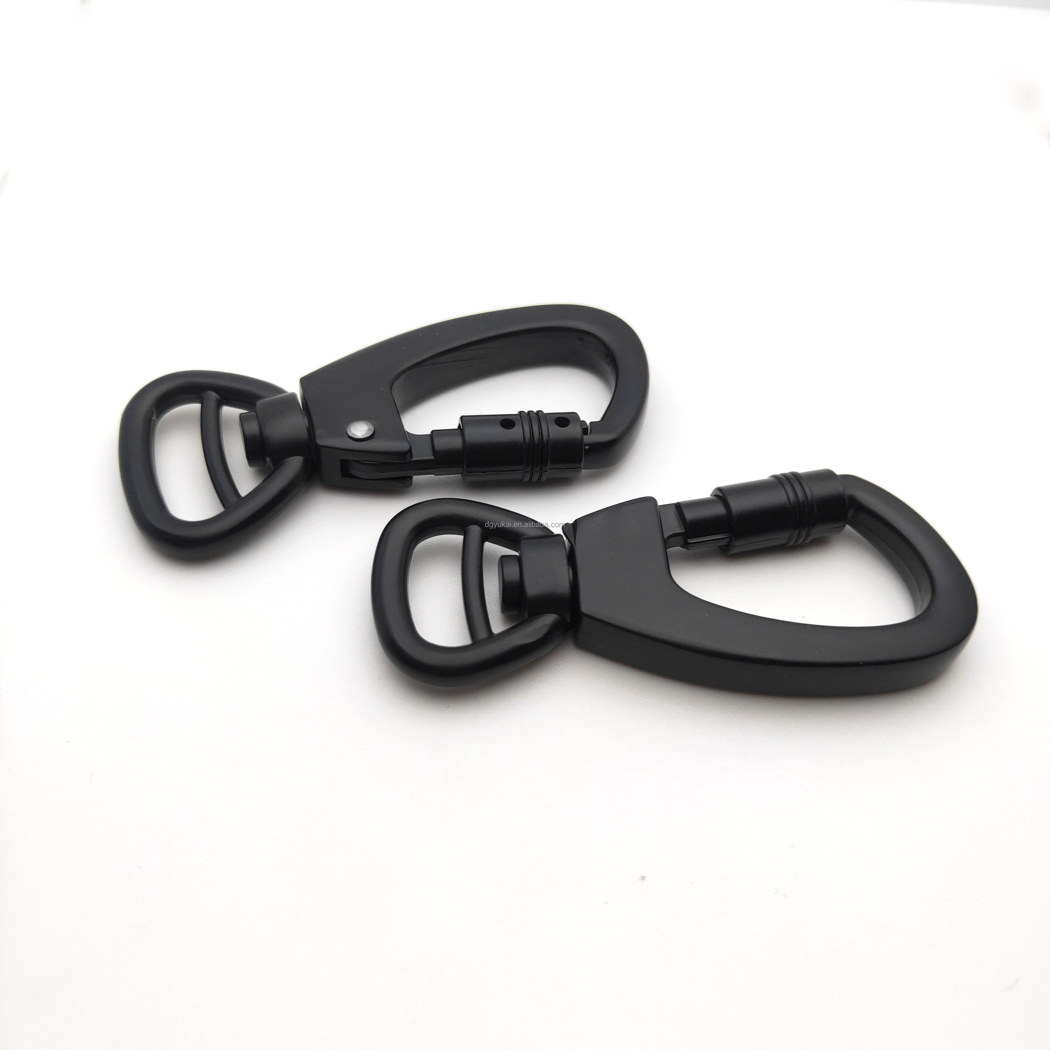 New product with lock metal dog collar leash swivel snap hook buckle for pet leash
