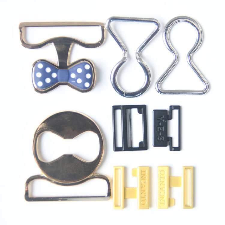 Factory high quality hardware bag accessories metal eyelet pin belt buckle and rings