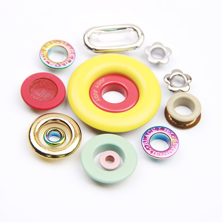 Factory high quality hardware bag accessories metal eyelet pin belt buckle and rings