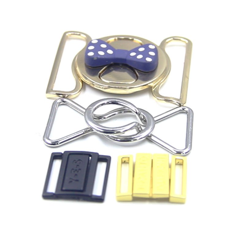 Factory high quality hardware bag accessories metal eyelet pin belt buckle and rings
