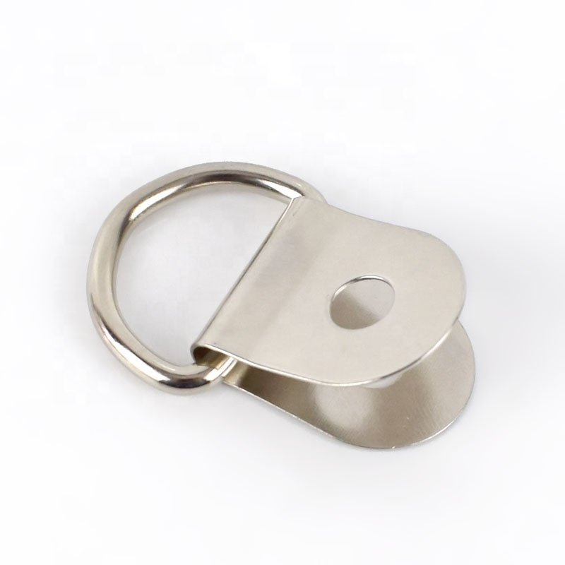 Meetee BF241 20mm DIY Handbag Luggage Trunk D Ring Triangle Hook Bag Buckle Alloy and Zinc Plate Plated Accessory