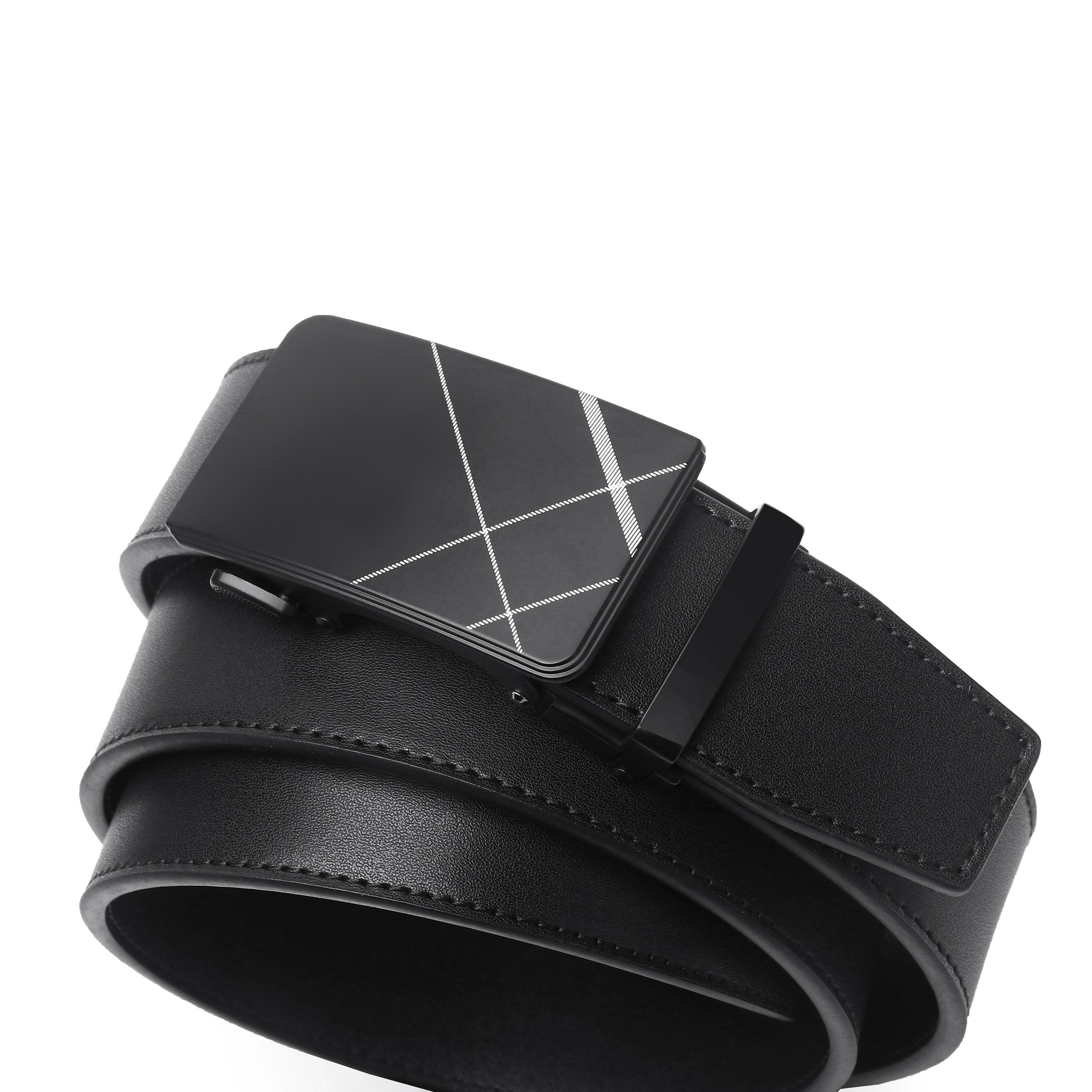 designer belt men Factory direct sales of the latest men's minimalist luxury high-end pure leather belt