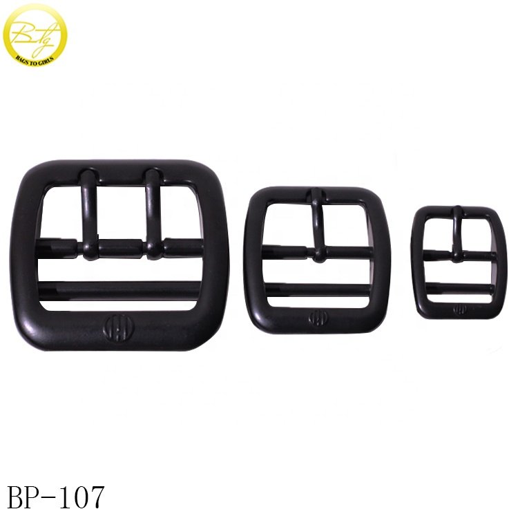 Good selling backpack single pin buckle multiple color handbag hardware roller strap metal buckle for shoes accessory