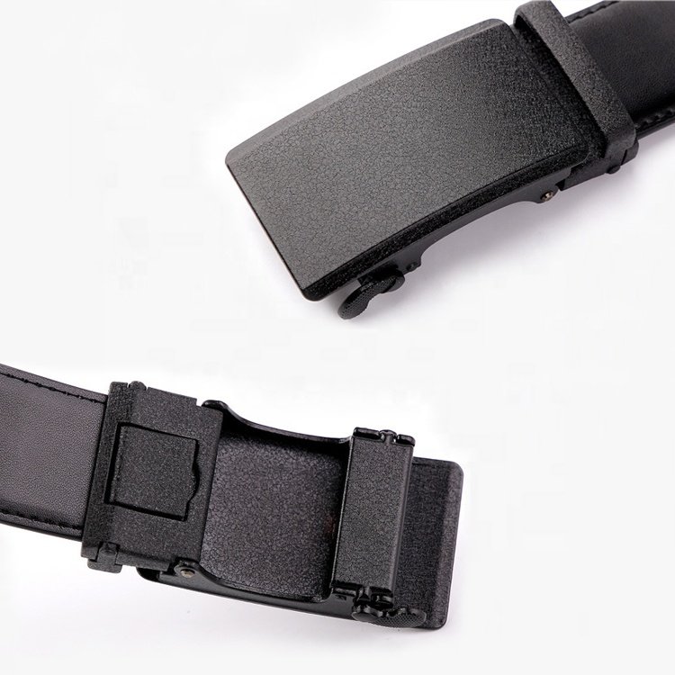 Guangzhou Factory Custom New Personalized Cool Black Belt Matt Buckle Metal Side Release Buckle Black Belt