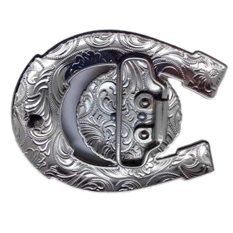 Retro horse belt buckle Western cowboy horsehead belt buckle for men decoration