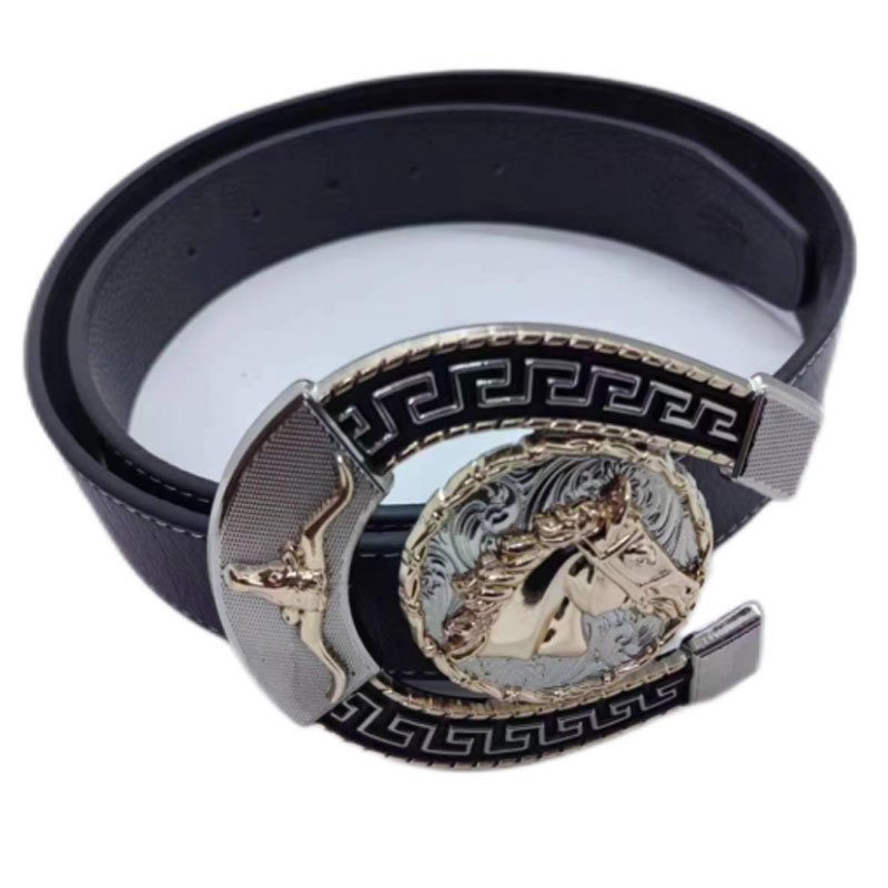 Retro horse belt buckle Western cowboy horsehead belt buckle for men decoration