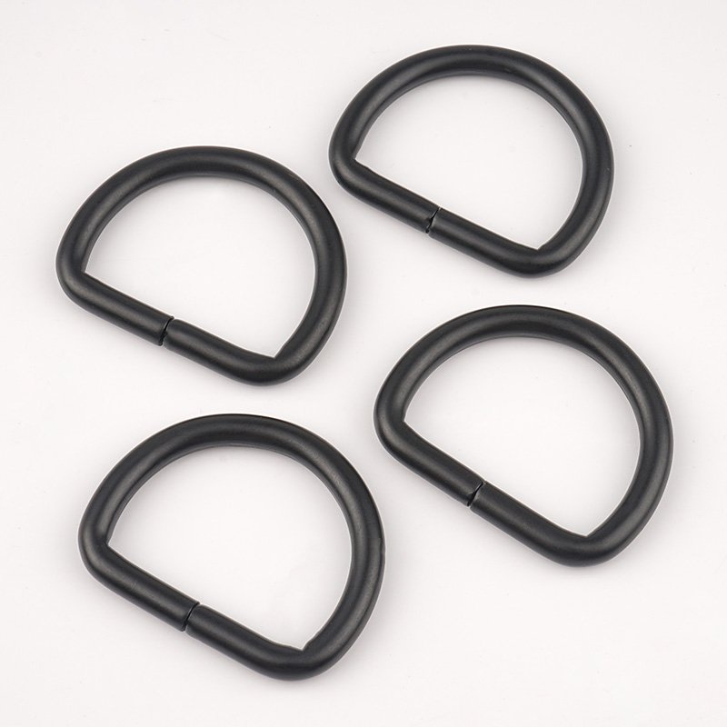 D Ring Buckle Handbags D Ring 32 mm Bag D Ring Buckle for Dog Collars Harnesses Fabric Paracord DIY Strap Webbing Craft