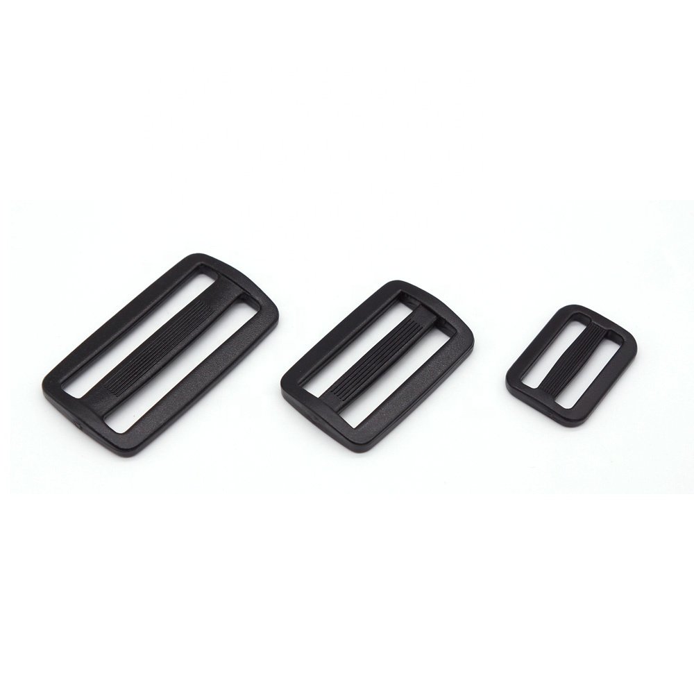 High quality strong 1.5'' plastic adjustable slide buckle tri-glide slider reduction 38mm