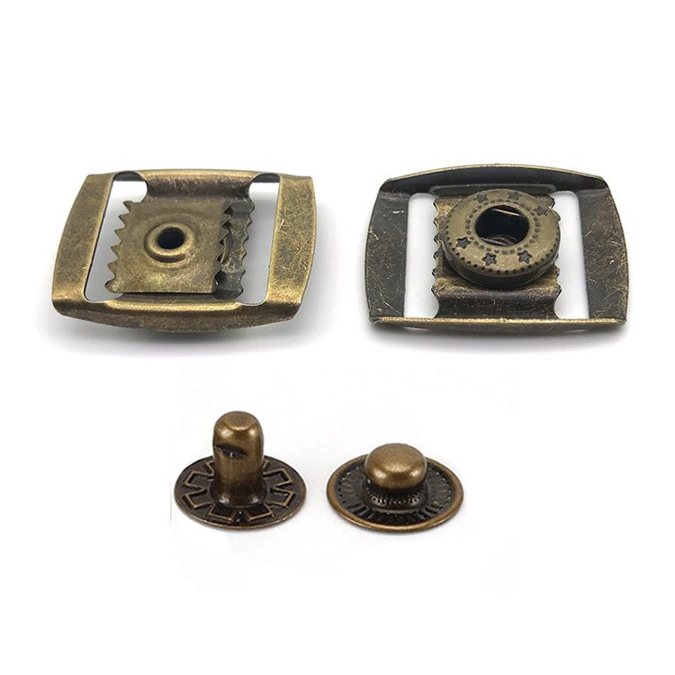 Factory Wholesale Cap Bronze Adjustable Metal Customized Plating Used Shoes Copper Baseball Shoes Custom Shoes Caps Buckle
