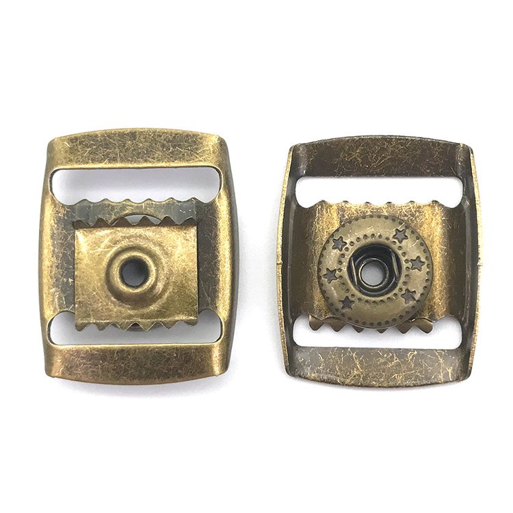 Factory Wholesale Cap Bronze Adjustable Metal Customized Plating Used Shoes Copper Baseball Shoes Custom Shoes Caps Buckle