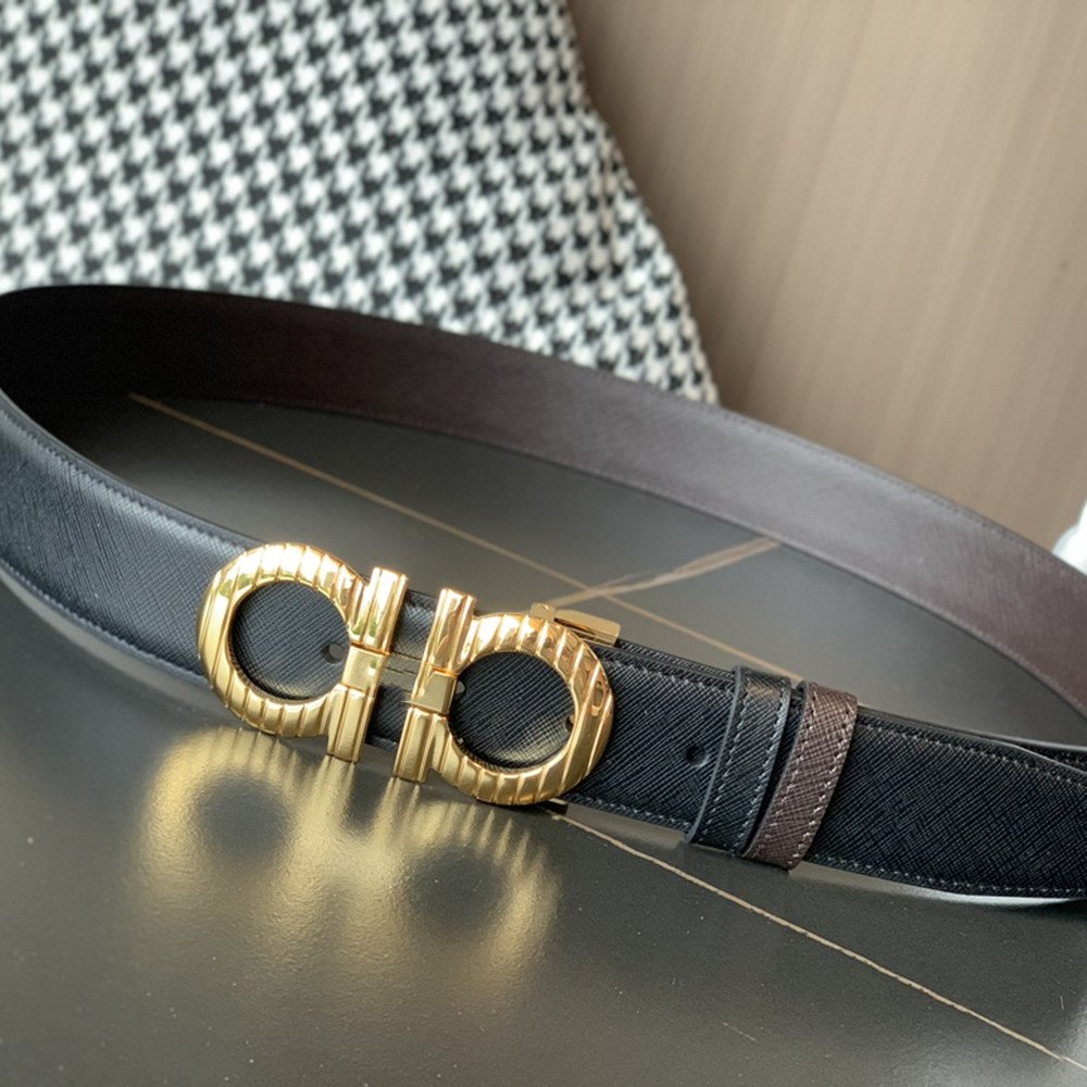 Men's hot saling classic letter buckle leather belt automatic buckle cowhide belt fashion trend brand designer business belt