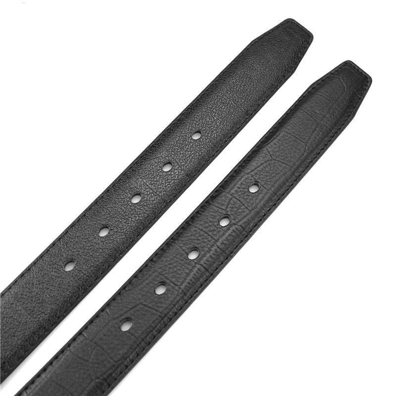 LQbelt 3.3CM Men PU Belt with Alloy Pin Buckle Custom Design Factory Hot ales Wholesale Fashion Belts Male