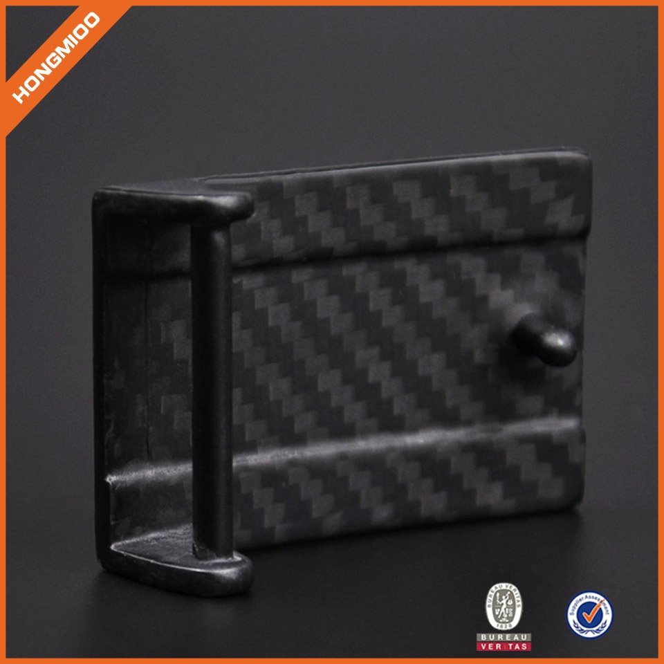 Factory Custom High Quality Non Metal Carbon Fiber Belt Buckle