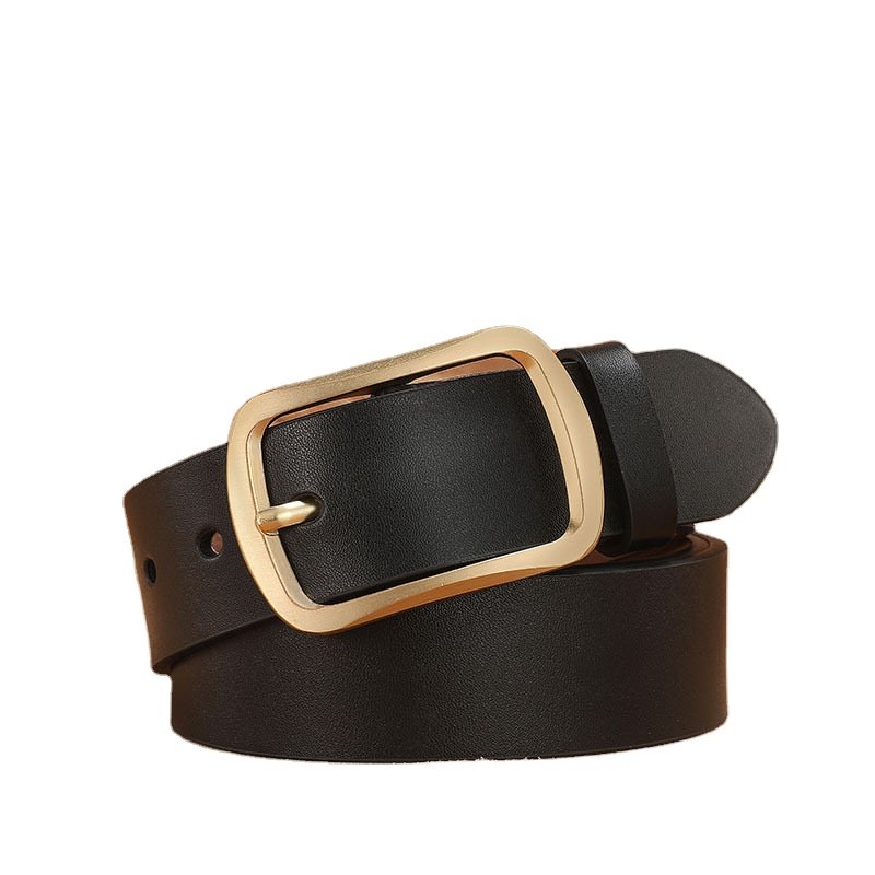 Factory Sale leisure business casual Pin Buckle Straps PU Leather Luxury Men Belt