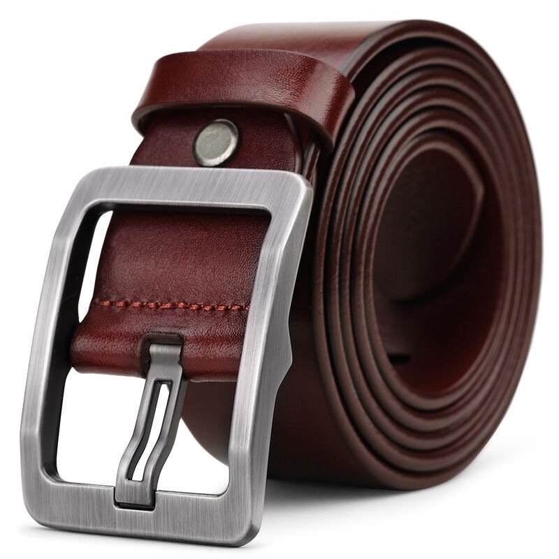 Factory Sale leisure business casual Pin Buckle Straps PU Leather Luxury Men Belt