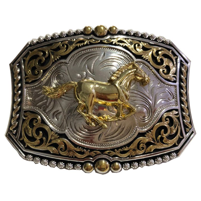 Texas State Belt Buckle Flag Map Cowboy Rodeo Western Fashion Star Gold Tone Color Horse Rooster Bull Scorpion