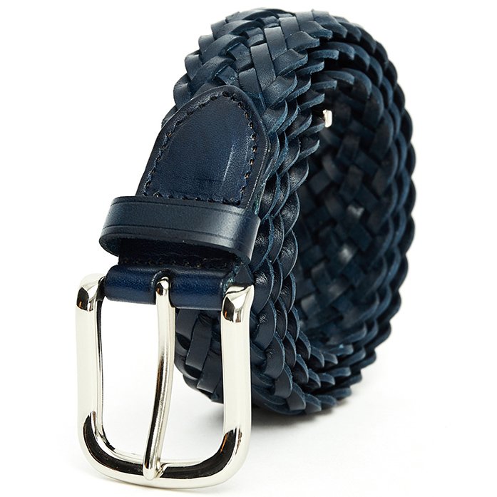 Wholesale Genuine Leather Belt with Alloy Buckle Handmade Braided Leather Belt for Women