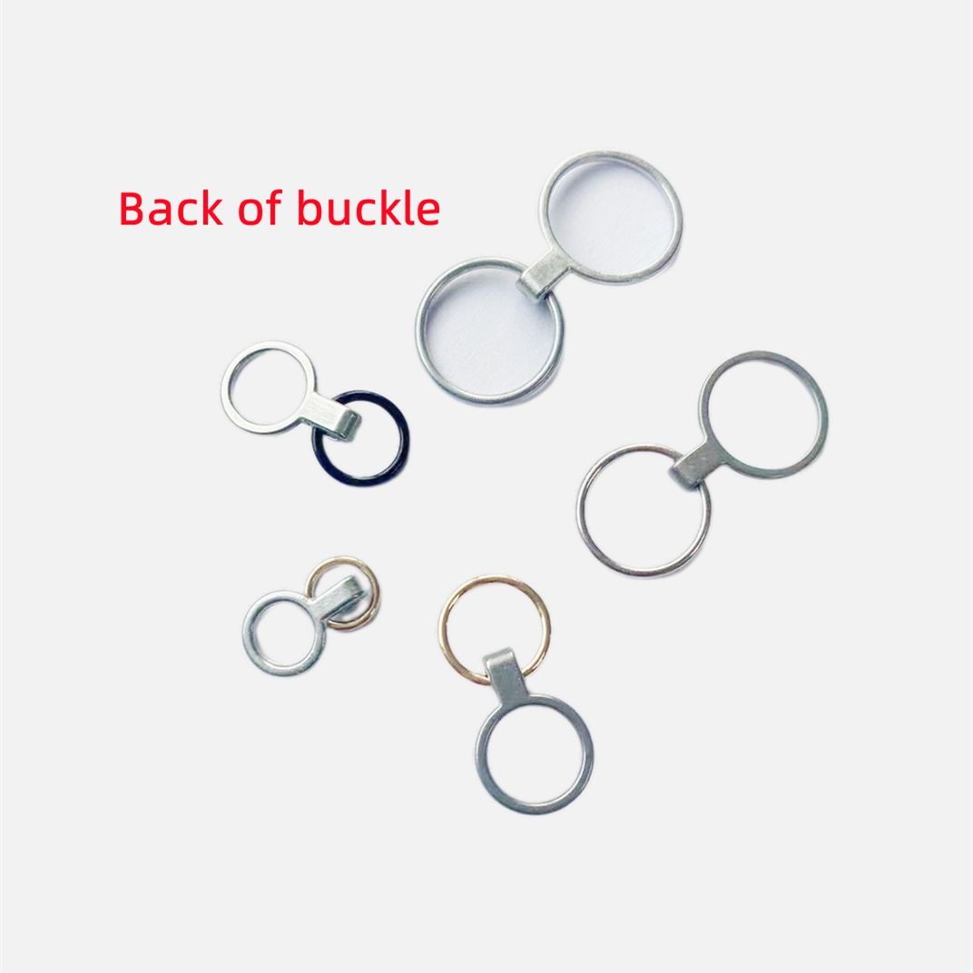 Bra Accessories Recycled 12mm 15mm Metal Gold Silver Yoga Clothes Ring Buckle Swimwear Connectors Metal Ring