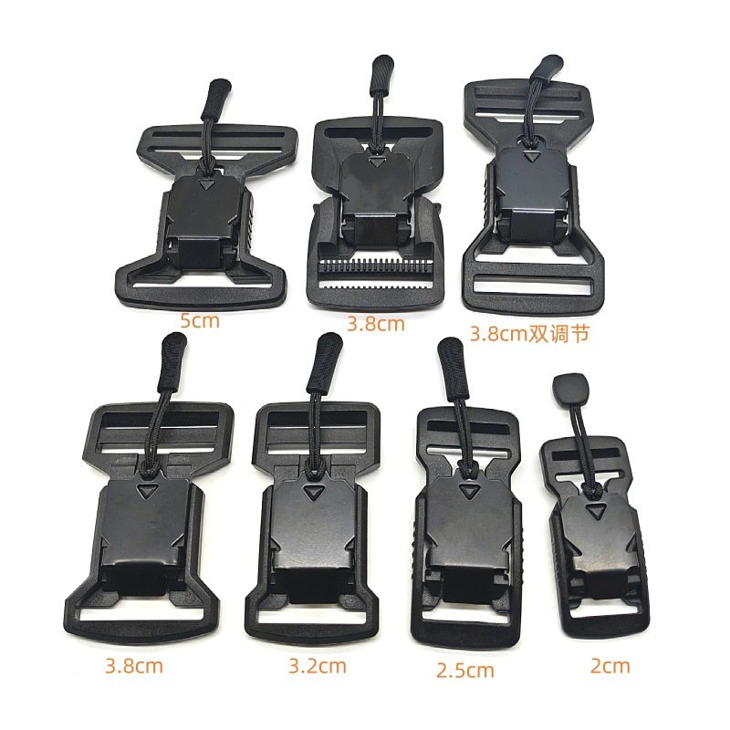 Magnet buckle, 2cm - 5cm drawstring magnetic clasp tactical backpack buckle