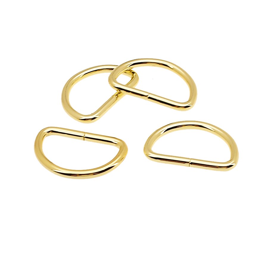 Dee Rings D-Ring Metal Buckle Semi-Circular D Rings For DIY Hardware Bag Parts Accessories