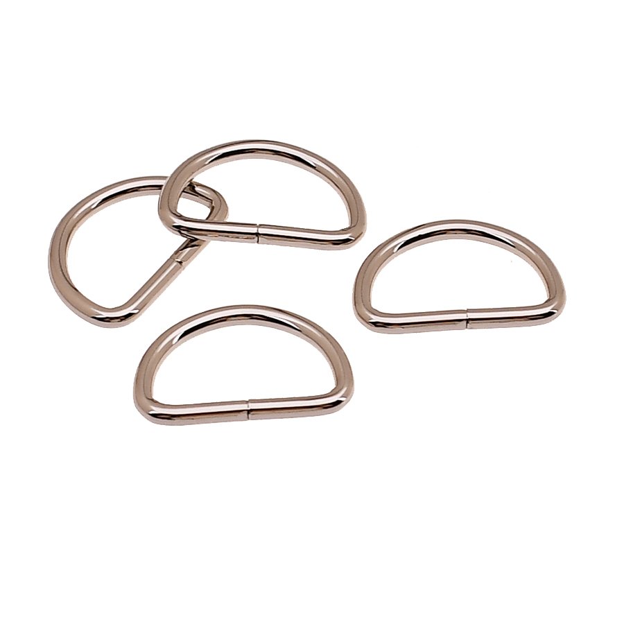 Dee Rings D-Ring Metal Buckle Semi-Circular D Rings For DIY Hardware Bag Parts Accessories