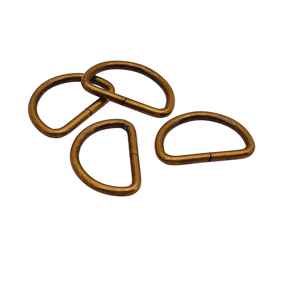 Dee Rings D-Ring Metal Buckle Semi-Circular D Rings For DIY Hardware Bag Parts Accessories