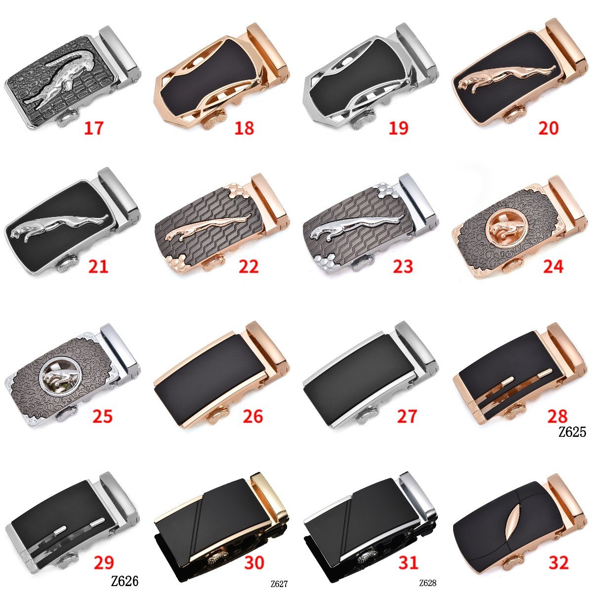E241 Man Leather Belt Buckles Business Casual Buckle For Belts Maker Automatic Belt Buckle