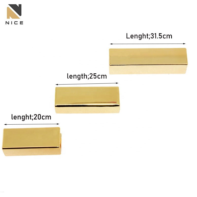 Hot selling tail buckle handbag hardware metal clasp end zinc alloy end tail clips strap for bag accessories