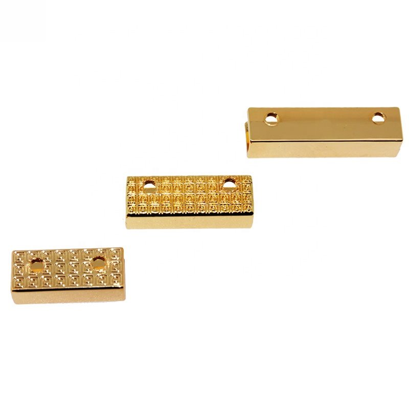 Hot selling tail buckle handbag hardware metal clasp end zinc alloy end tail clips strap for bag accessories